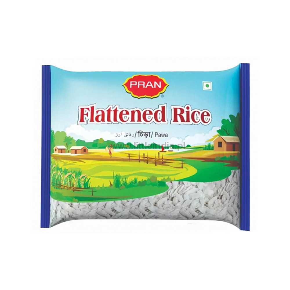 Pran Flaten Rice (Poha) Med 500g