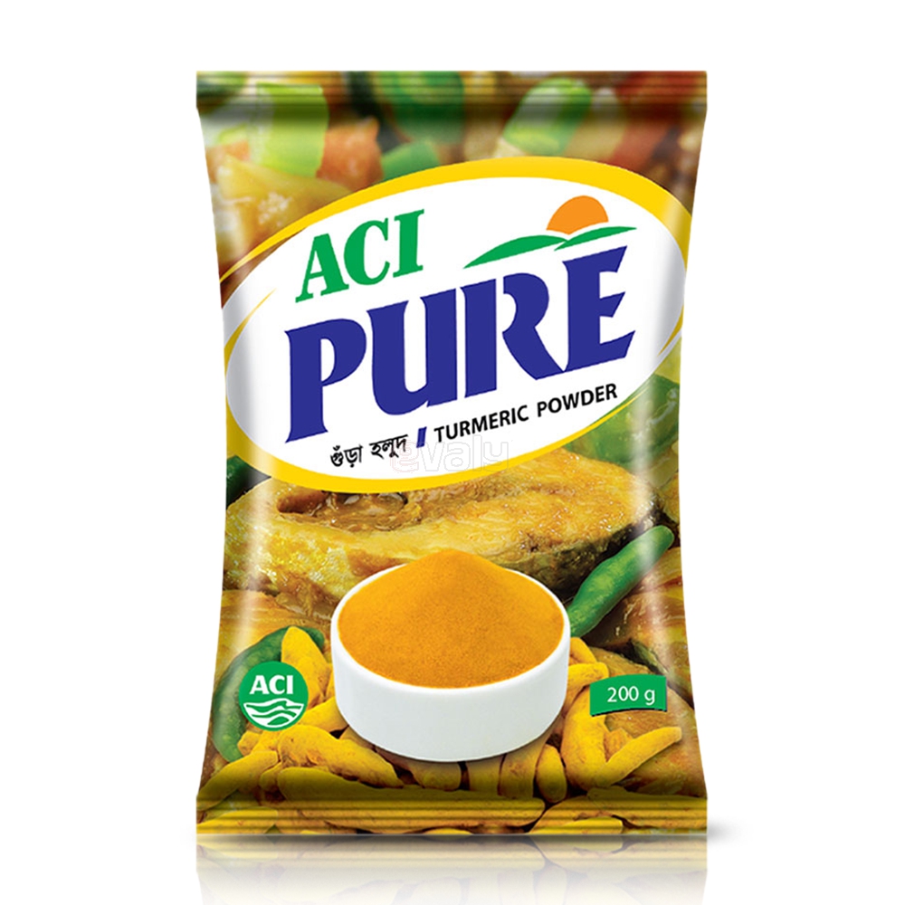 ACI Pure Turmeric Powder 200g (Pouch)