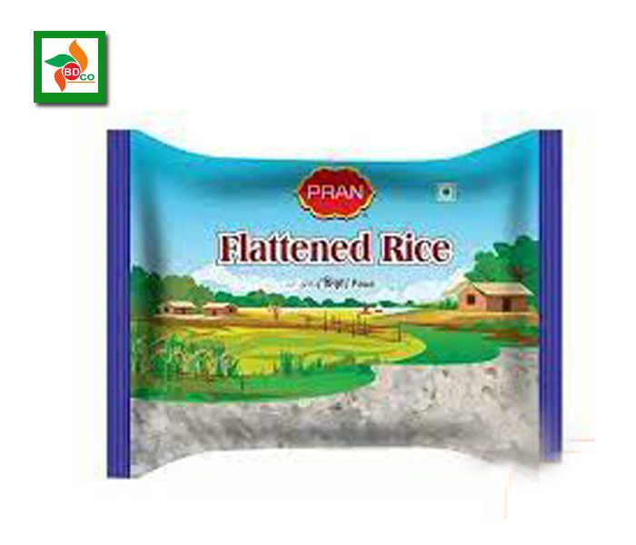 Pran Flaten Rice (Poha) Med 500 GM